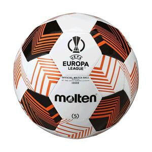 Molten F5U1000-34 UEFA EUROPA LEAGUE Futbalová lopta, biela, veľkosť