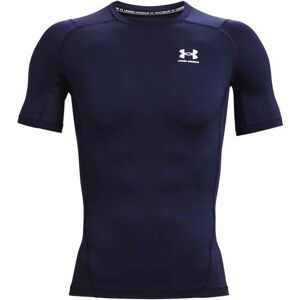 Under Armour HG ARMOUR COMP SS Pánske tričko, tmavo modrá, veľkosť