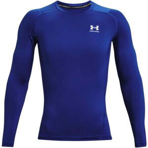 Under Armour HG ARMOUR COMP LS Pánske tričko, modrá, veľkosť