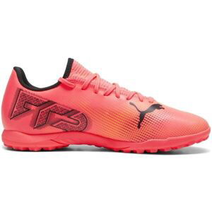 Puma FUTURE 7 PLAY TT Pánske turfy, oranžová, veľkosť 42.5