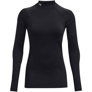 Under Armour AUTHENTICS MOCK NECK Dámske tričko, čierna, veľkosť