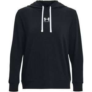 Under Armour RIVAL TERRY HOODIE Dámska mikina, čierna, veľkosť