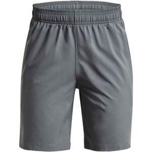 Under Armour WOVEN GRAPHIC SHORTS Chlapčenské kraťasy, sivá, veľkosť