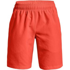 Under Armour WOVEN GRAPHIC SHORTS Chlapčenské kraťasy, oranžová, veľkosť