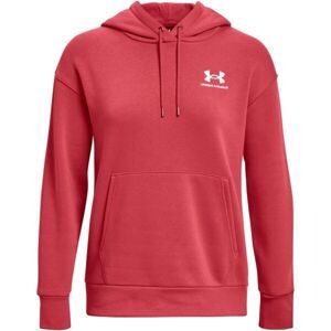 Under Armour ESSENTIAL Dámska mikina, červená, veľkosť