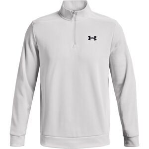 Under Armour ARMOUR FLEECE 1/4 ZIP Pánska flísová mikina, sivá, veľkosť