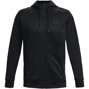 Under Armour ARMOUR FLEECE Pánska mikina, čierna, veľkosť