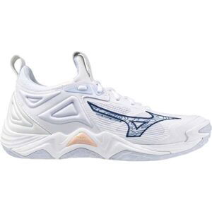 Mizuno WAVE MOMENTUM 3 W Dámska volejbalová obuv, biela, veľkosť 40.5