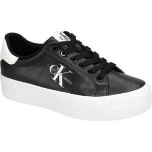 Calvin Klein BOLD VULC FLATF LACE Dámske tenisky, čierna, veľkosť