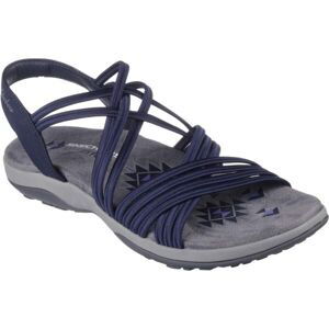 Skechers REGGAE SLIM Dámske sandále, tmavo modrá, veľkosť