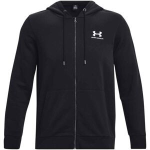 Under Armour ESSENTIAL Pánska mikina, čierna, veľkosť