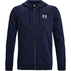 Under Armour ESSENTIAL Pánska mikina, tmavo modrá, veľkosť