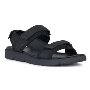 Geox XAND 2S A Pánske sandále, čierna, veľkosť