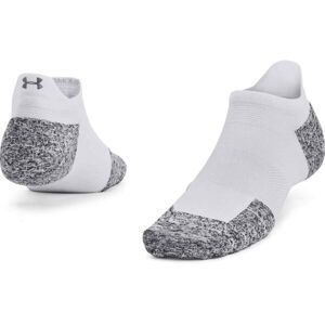 Under Armour ARMOURDRY RUN CUSHION 1PK NS TAB Unisex ponožky, biela, veľkosť