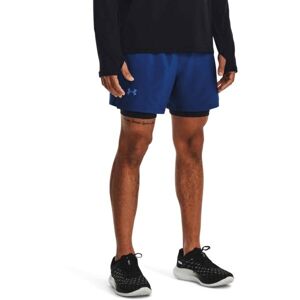 Under Armour LAUNCH ELITE 2in1 5'' SHORT Pánske šortky, modrá, veľkosť