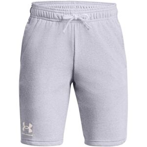 Under Armour UA RIVAL TERRY SHORT Chlapčenské kraťasy, sivá, veľkosť