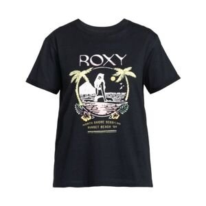 Roxy SUMMER FUN A Dámske tričko, čierna, veľkosť