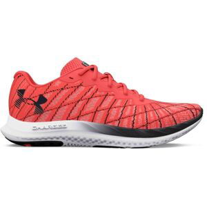 Under Armour CHARGED BREEZE 2 Pánska bežecká obuv, červená, veľkosť 42.5