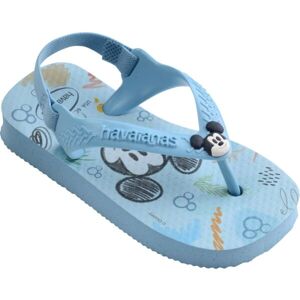 HAVAIANAS BABY DISNEY CLASSICS II Detské žabky, svetlomodrá, veľkosť 25/26