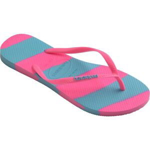 HAVAIANAS SLIM COLOR FUN Dámske žabky, ružová, veľkosť 37/38