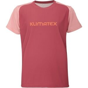Klimatex SLINKER Detské MTB tričko, ružová, veľkosť