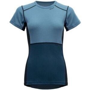 Devold LAUPAREN MERINO 190 W Dámske tričko, modrá, veľkosť