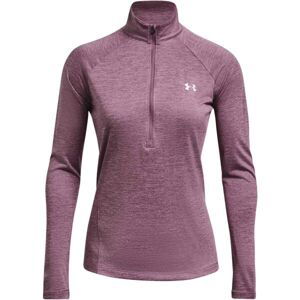 Under Armour TECH 1/2 ZIP - TWIST Dámska mikina, ružová, veľkosť