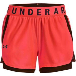 Under Armour PLAY UP 2-IN SHORTS Dámske šortky, červená, veľkosť