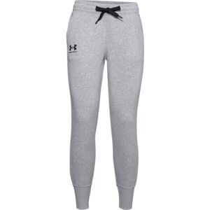 Under Armour RIVAL FLEECE JOGGERS Dámske tepláky, sivá, veľkosť