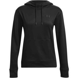 Under Armour FLEECE LC HOODIE Dámska mikina, čierna, veľkosť