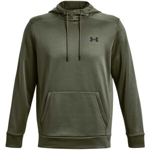 Under Armour ARMOUR FLEECE HOODIE Pánska mikina, khaki, veľkosť