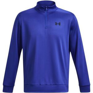 Under Armour ARMOUR FLEECE 1/4 ZIP Pánska flísová mikina, modrá, veľkosť