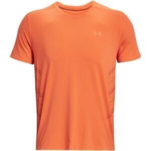Under Armour ISO-CHILL LASER HEAT Pánske tričko, oranžová, veľkosť