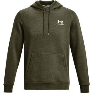 Under Armour ESSENTIAL Pánska mikina, khaki, veľkosť