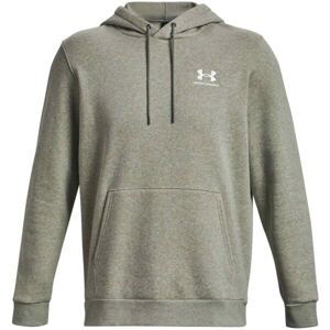 Under Armour ESSENTIAL Pánska mikina, svetlo zelená, veľkosť