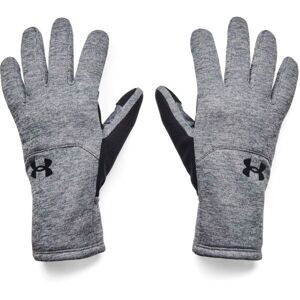 Under Armour STORM FLEECE GLOVES Pánske rukavice, sivá, veľkosť