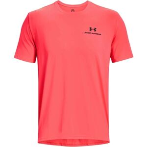 Under Armour RUSH ENERGY SS Pánske športové tričko, červená, veľkosť