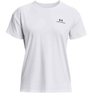 Under Armour RUSH ENERGY SS 2.0 Dámske tričko, biela, veľkosť