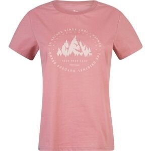 Hannah ARIA Dámske bavlnené tričko, ružová, veľkosť