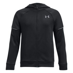 Under Armour AF STORM Chlapčenská mikina, čierna, veľkosť