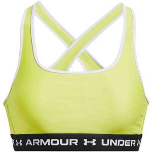 Under Armour CROSSBACK MID BRA Dámska podprsenka, žltá, veľkosť