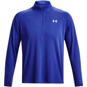 Under Armour STREAKER HALF ZIP Pánske tričko s dlhým rukávom, modrá, veľkosť