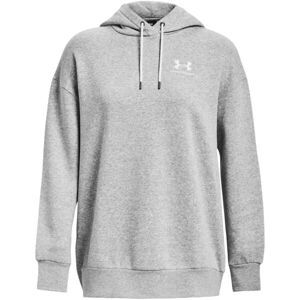 Under Armour ESSENTIAL FLC OS HOODIE Dámska mikina, sivá, veľkosť