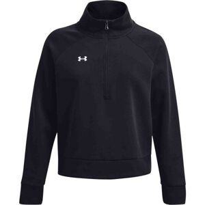 Under Armour RIVAL FLEECE HZ Dámska mikina, čierna, veľkosť