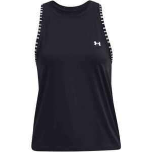 Under Armour KNOCKOUT NOVELTY Dámske tielko, čierna, veľkosť