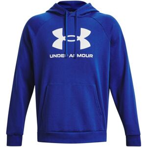 Under Armour RIVAL FLEECE LOGO HD Pánska mikina, modrá, veľkosť