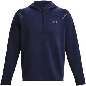 Under Armour UNSTOPPABLE FLEECE HOODIE Pánska mikina, tmavo modrá, veľkosť