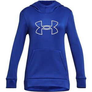 Under Armour ARMOUR FLEECE Dievčenská mikina, modrá, veľkosť