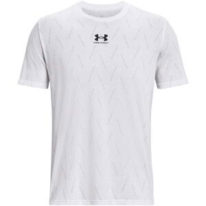 Under Armour ELEVATED CORE AOP NEW Pánske tričko, biela, veľkosť