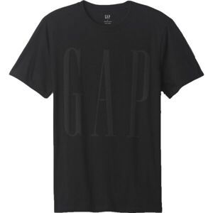 GAP LOGO Pánske tričko, čierna, veľkosť